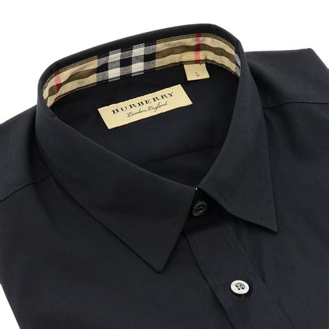 burberry london england black shirt|burberry men's shirts clearance.